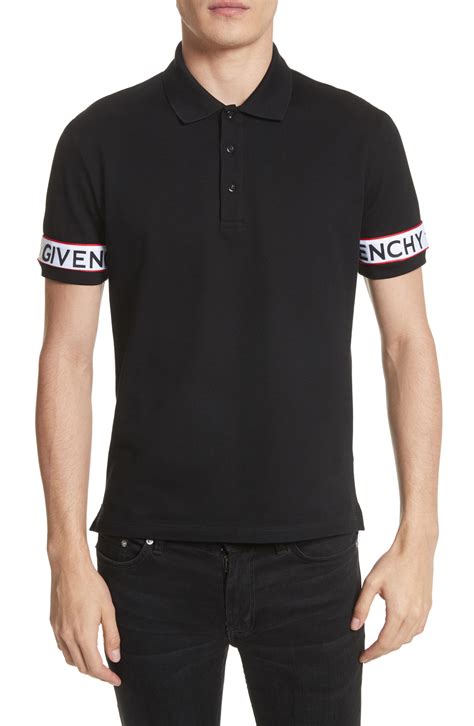 all black givenchy longsleeve shirt|givenchy polo shirts.